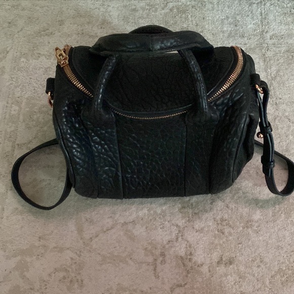 NOT FOR SALE *AUTHENTIC* ALEXANDER WANG Medium Black Rocco Bag - Picture 4 of 9